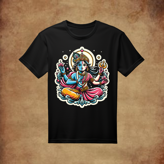 Lord Krishna and Lord Laxmi T-shirt