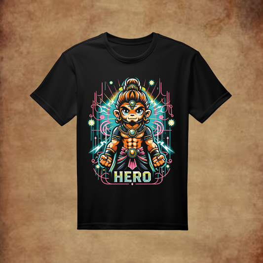 LORD HANUMAN THE MIGHTY HERO TSHIRT